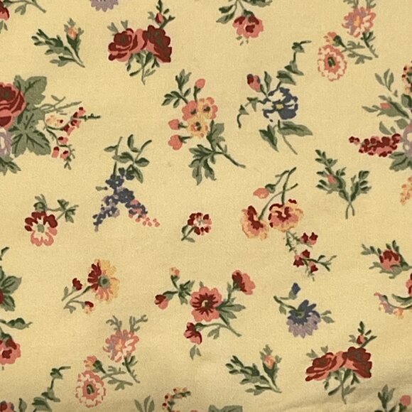 Batsheva Laura Ashley Eres Pleated Floral A-line Midi Skirt - Picture 5 of 7